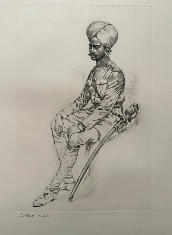 Soldat Indien - Xxe Ecole Moderne