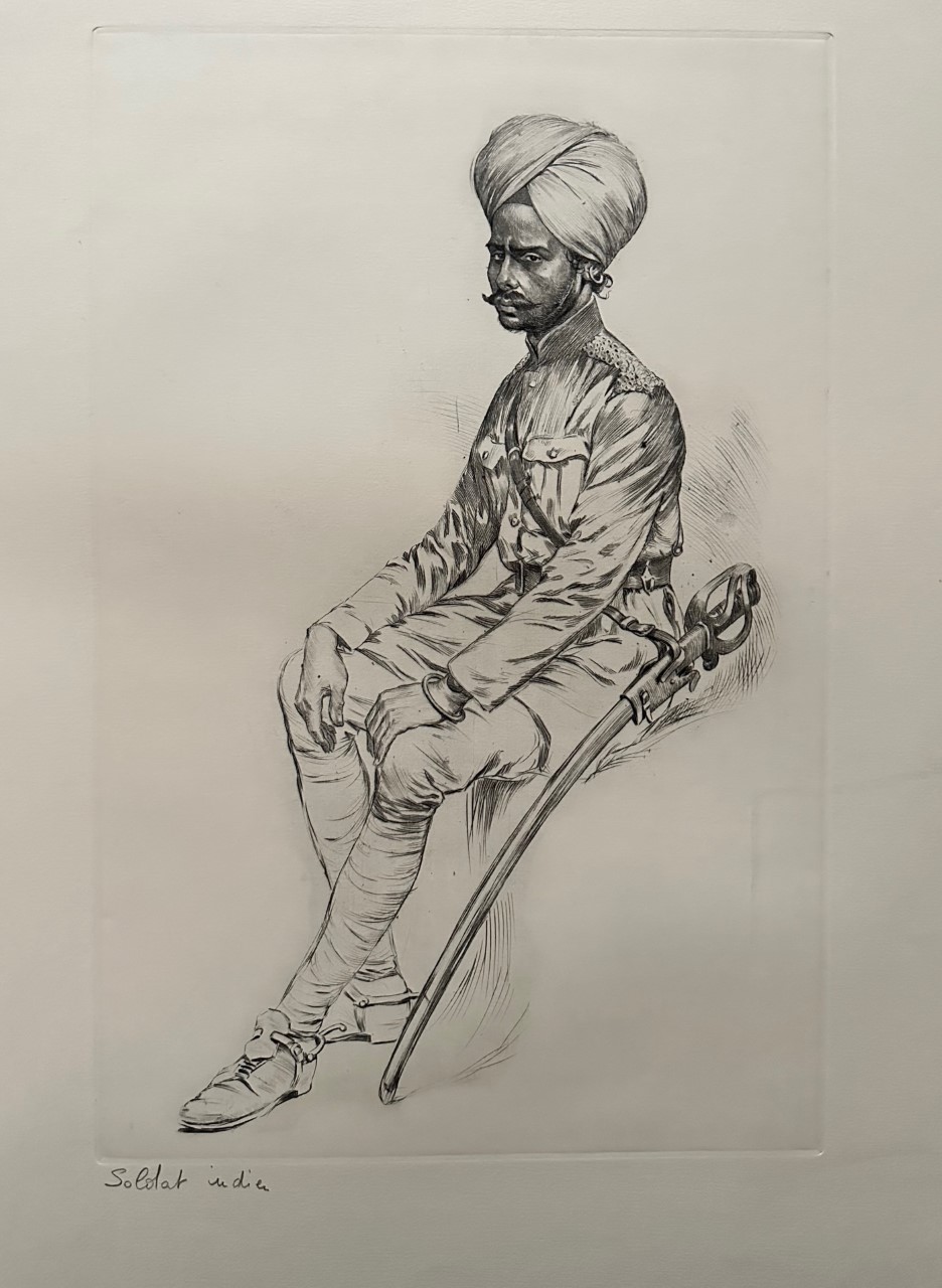 Soldat Indien - Xxe Ecole Moderne – Image 1