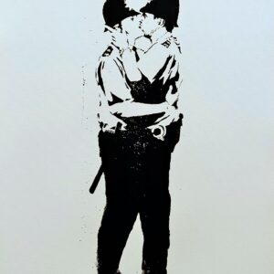 Kissing Coppers - Banksy