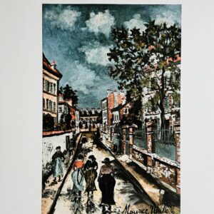 Scene de Rue - Utrillo Maurice