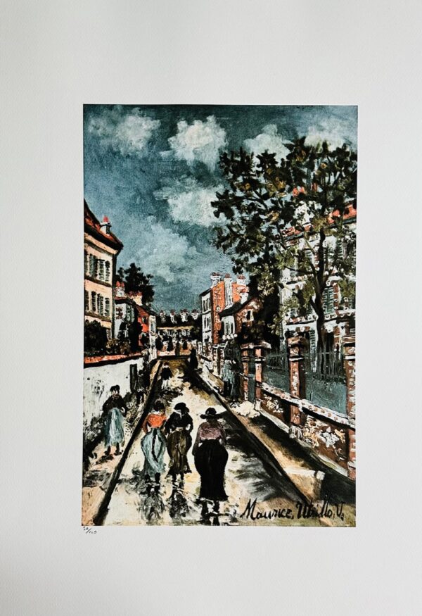 Scene de Rue - Utrillo Maurice