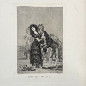 Quien Mas Rendido ! - Francisco De Goya