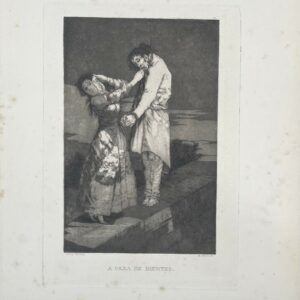 A Caza de Dientes - Francisco De Goya