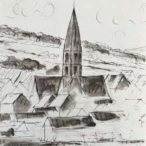 L'eglise du Village - Dunoyer De Segonzac André