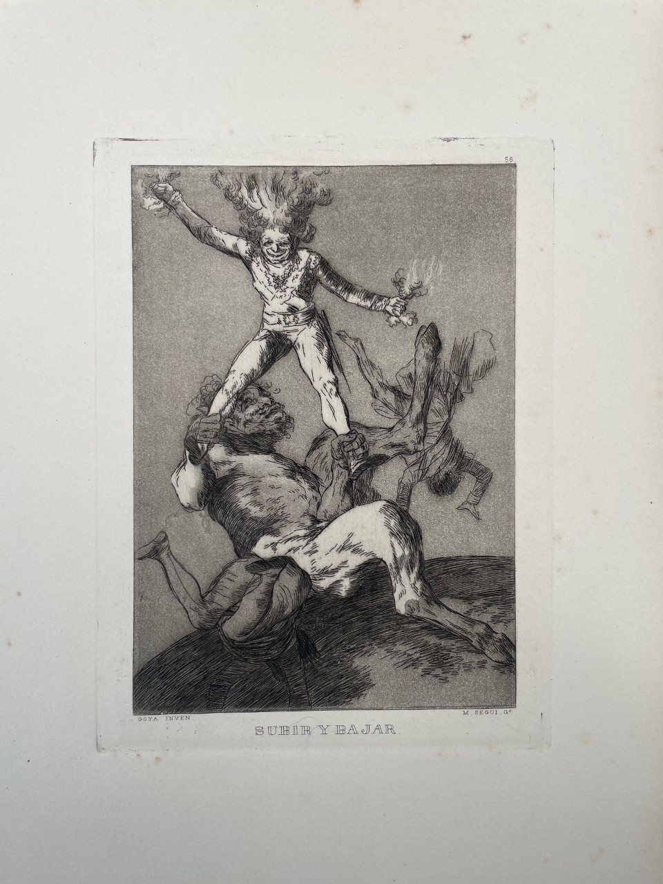 Subir Y Bajar - Francisco De Goya – Image 1