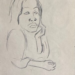 Jeune Tahitienne - Gauguin Paul