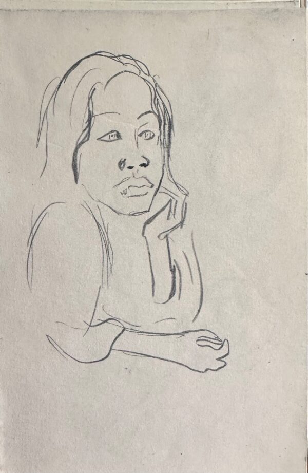 Jeune Tahitienne - Gauguin Paul