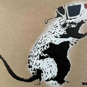 Le Rat A Lunette - Banksy