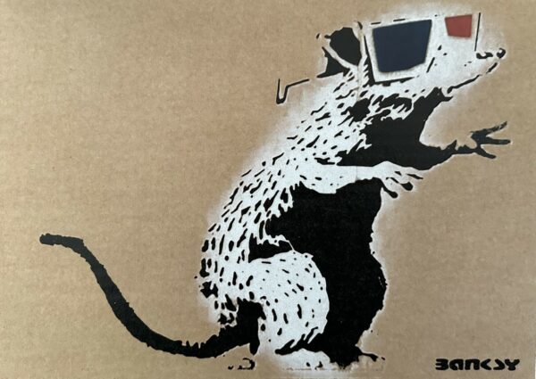 Le Rat A Lunette - Banksy