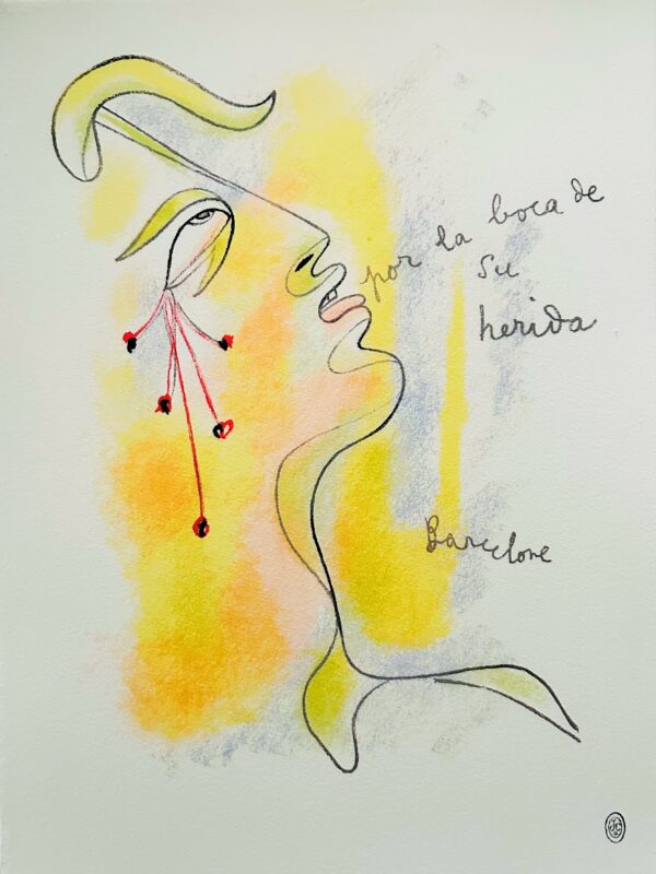 Por la Boca de Su Herida 1965 - Jean Cocteau