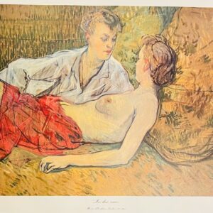 Les Deux Amis - Toulouse-Lautrec Henri De