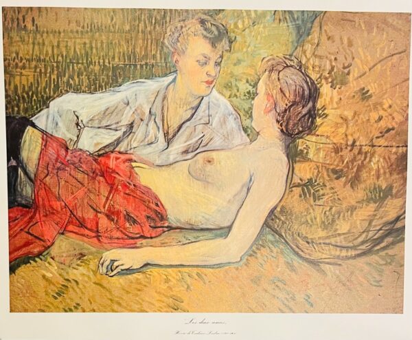 Les Deux Amis - Toulouse-Lautrec Henri De