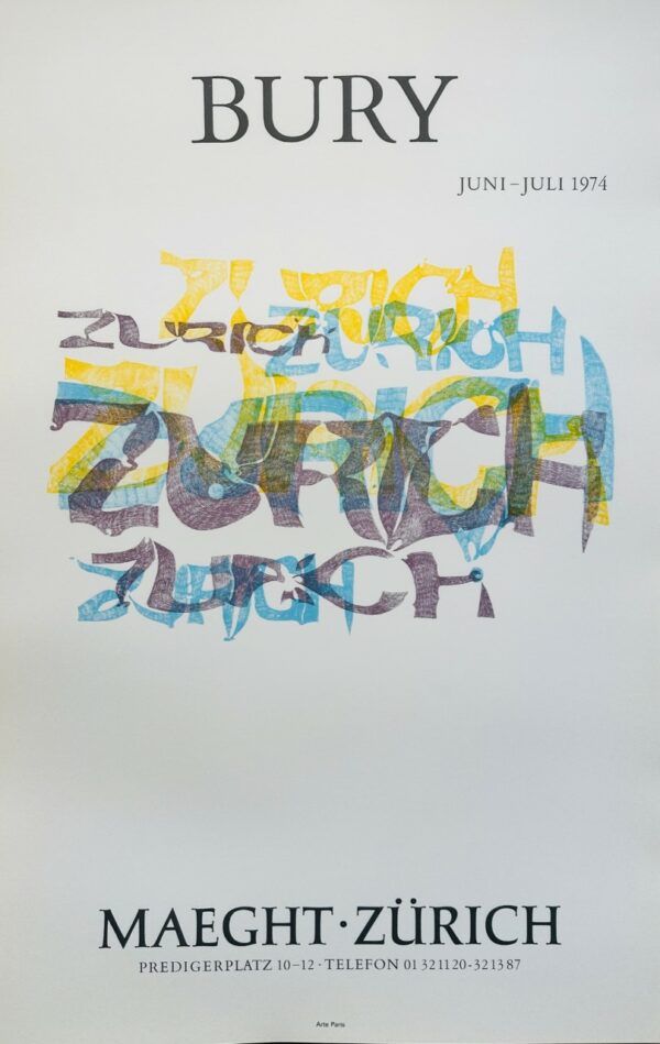 Zurich 1974 - Bury Pol