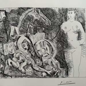 Nu au Cheval - Pablo Picasso