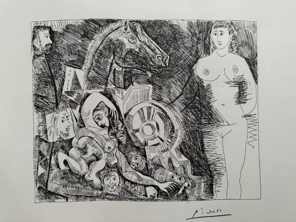 Nu au Cheval - Pablo Picasso