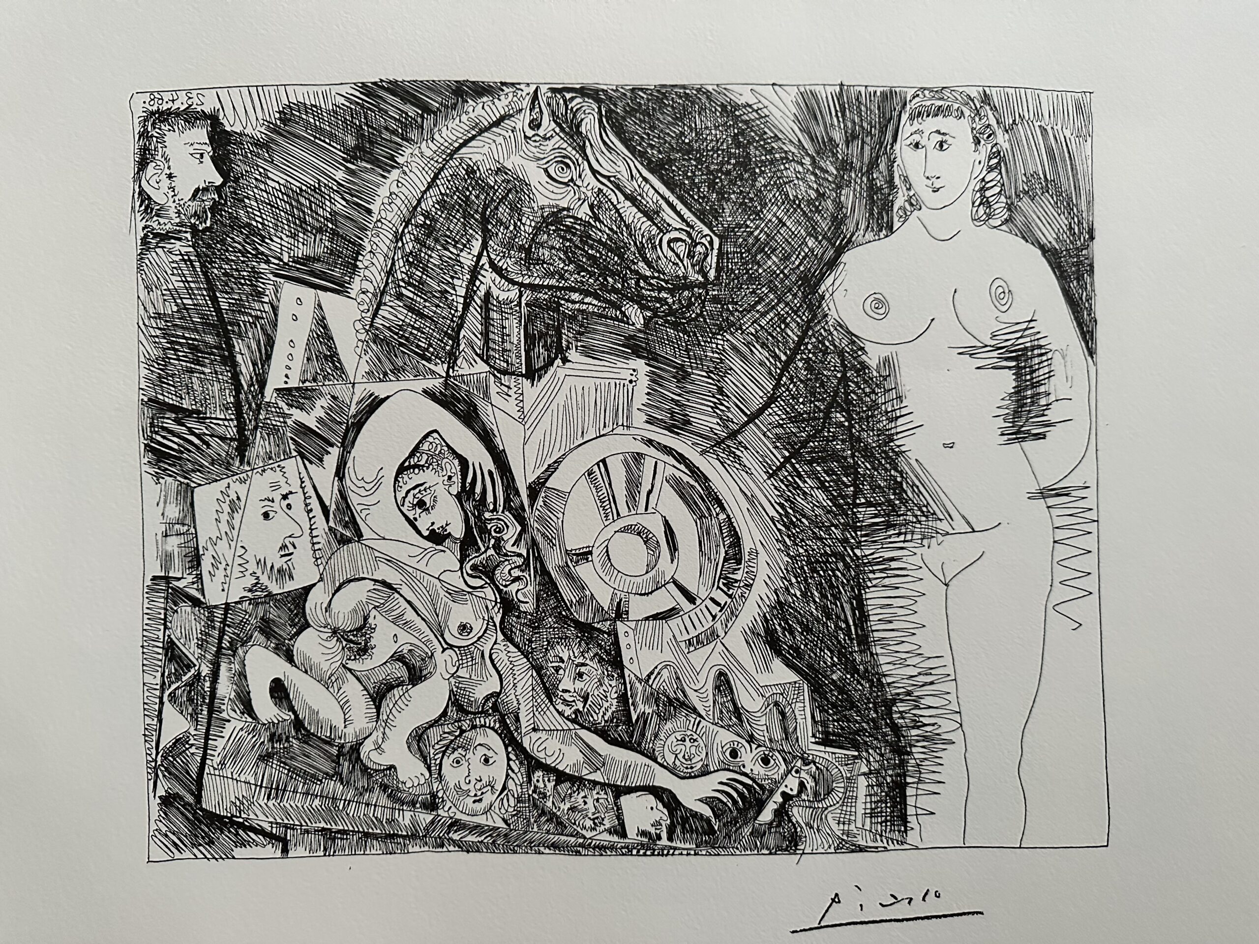 Nu au Cheval - Pablo Picasso – Image 1