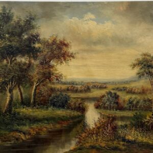 Paysage aux Terres Chaudes - Edouard Guilleux  Xx