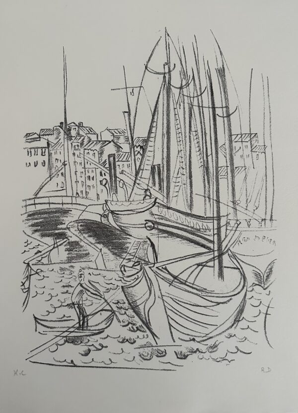 Bateaux A Marseille - Dufy Raoul