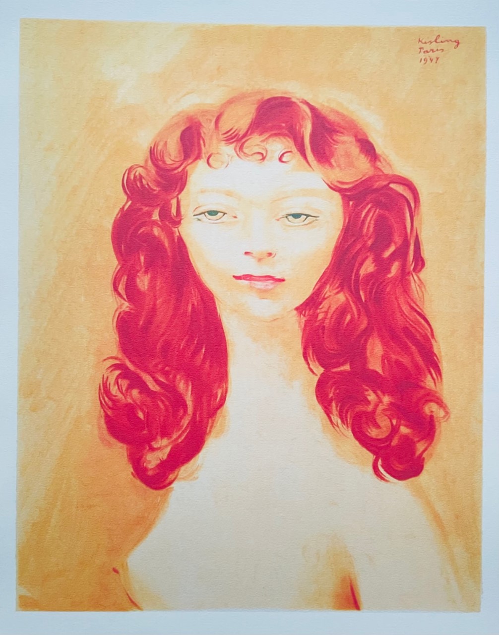 Jeune Rousse - Moise Kisling – Image 1