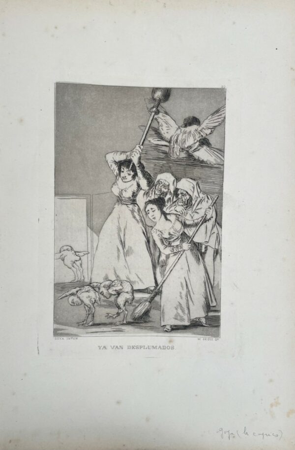 Ya Van Desplumados - Francisco De Goya
