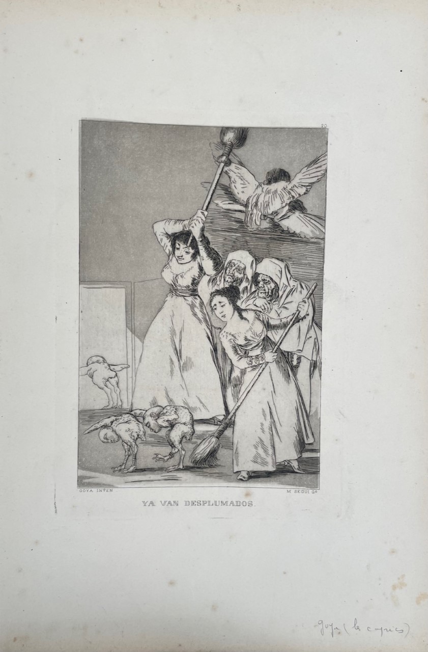 Ya Van Desplumados - Francisco De Goya – Image 1