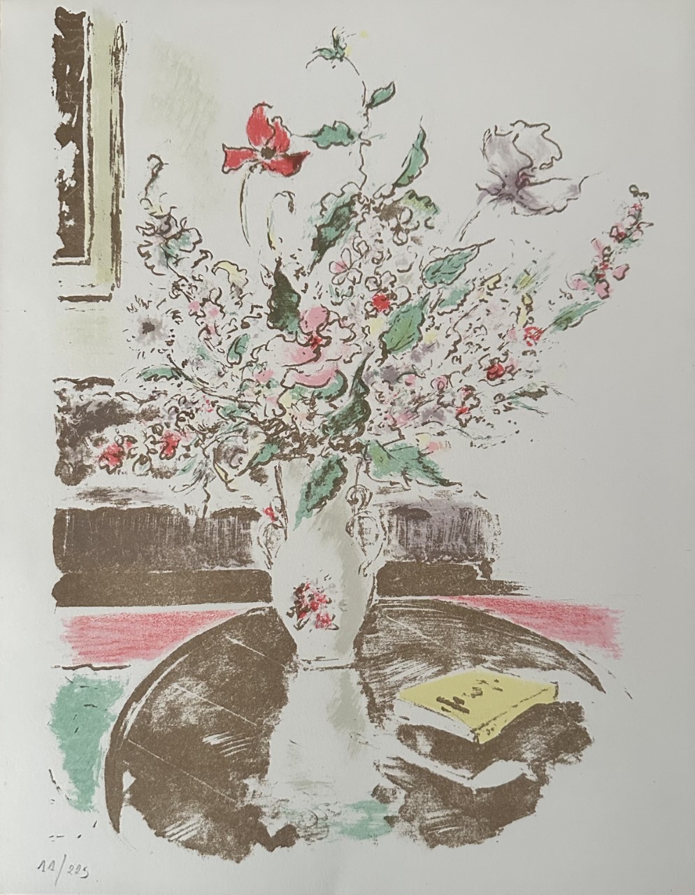 Vase Fleurs - André Dignimont – Image 1