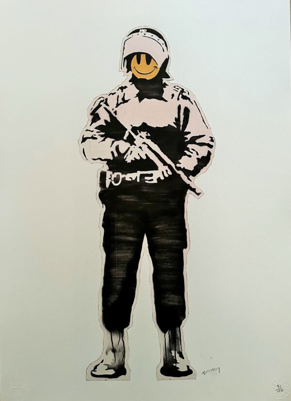 Soldat Souriant - Banksy
