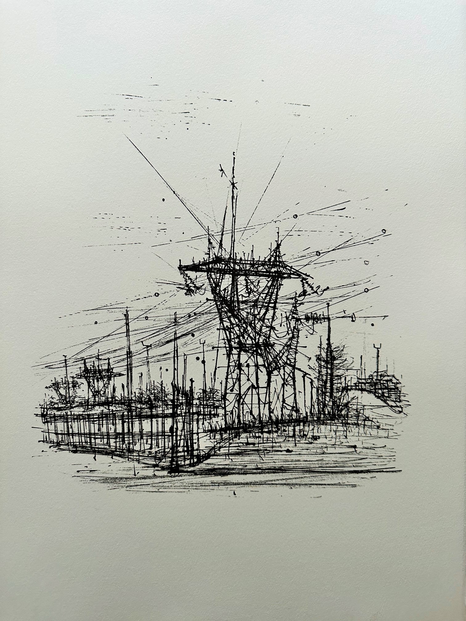 Haute Tension 1959 - Jean Carzou – Image 1