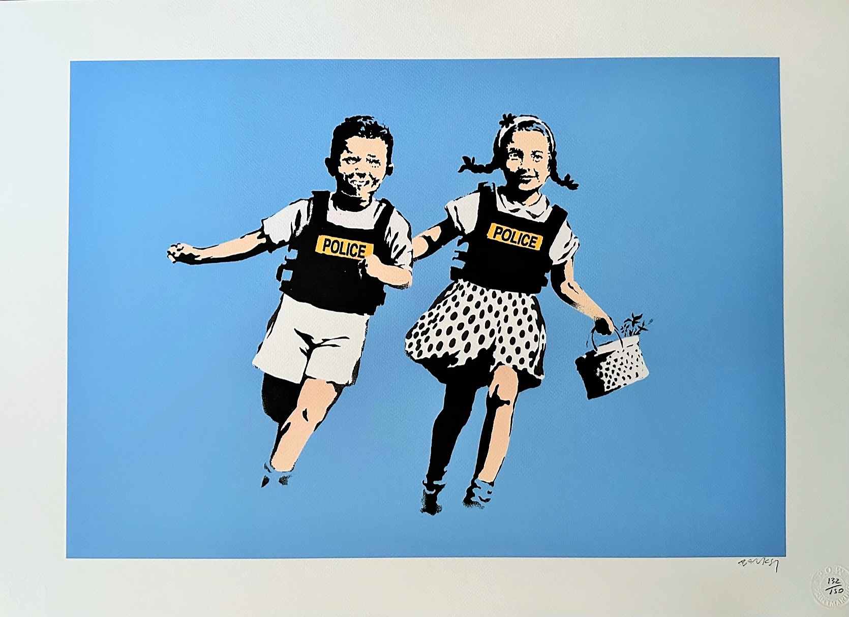 Jack And Jill (Police Kids) - Banksy – Image 1