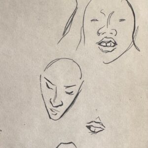 Etude de Visages - Gauguin Paul