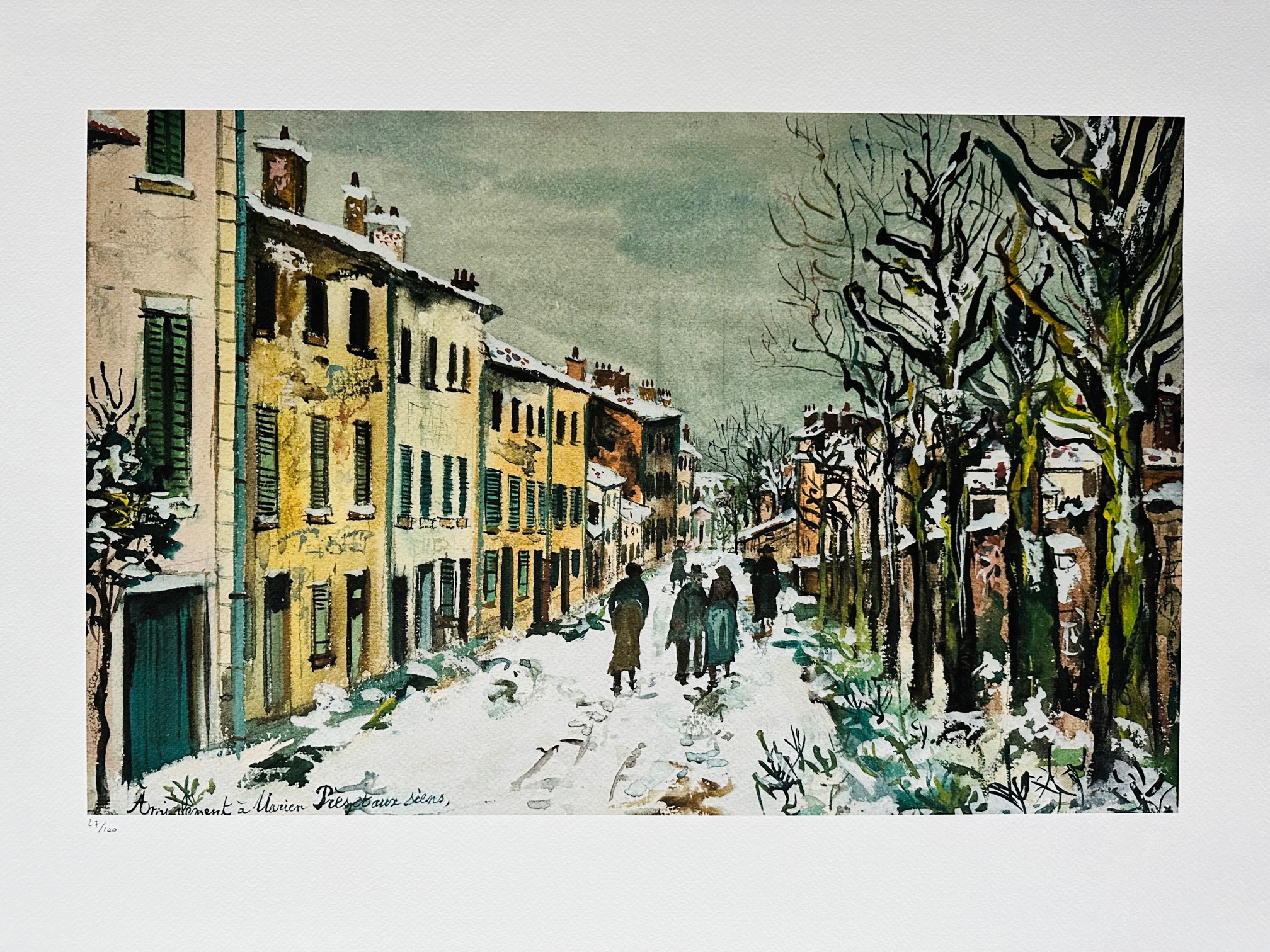 Paysage de Neige - Maurice Utrillo – Image 1