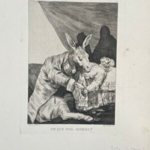 De Que Mal Morira ? - Francisco De Goya