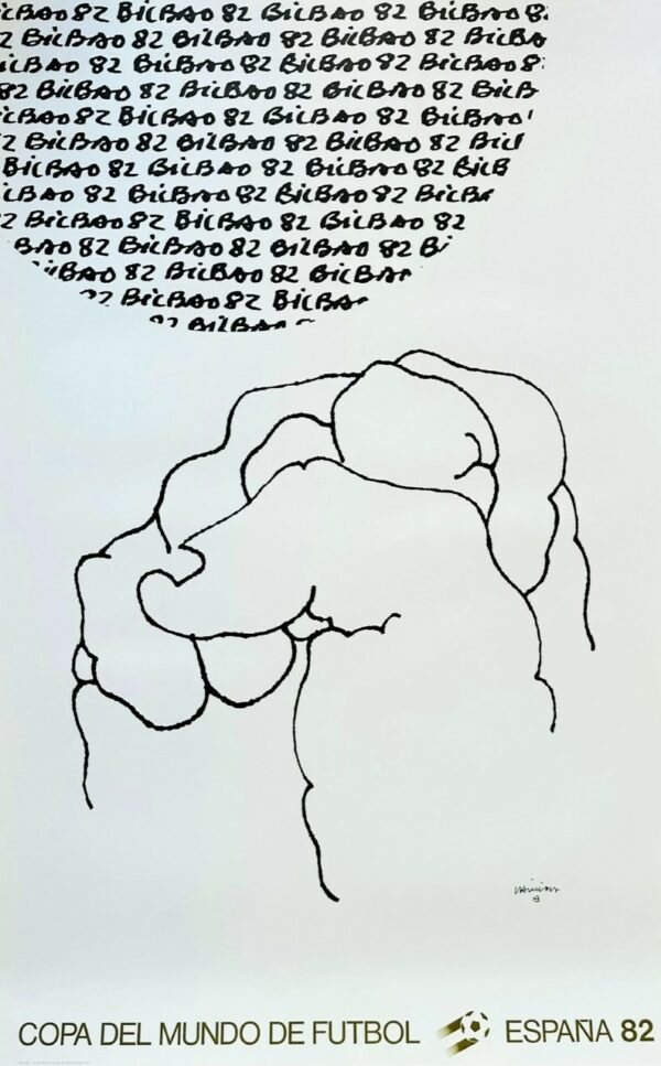 Copa Del Mundo de Futbol - Bilbao 1982 - Eduardo Chillida