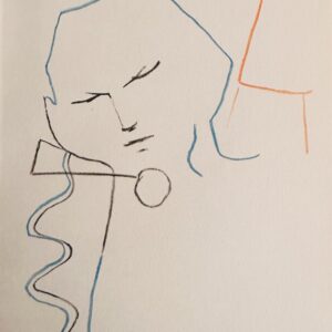 Homme Sommeillant - Jean Cocteau