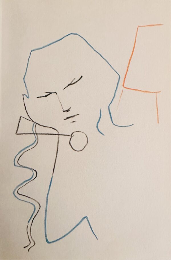 Homme Sommeillant - Jean Cocteau