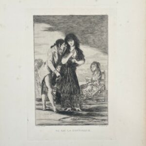 Ni Asi la Distingue - Francisco De Goya