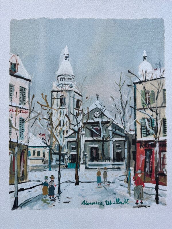 L'eglise Saint Pierre, Montmartre 1950 - Utrillo Maurice