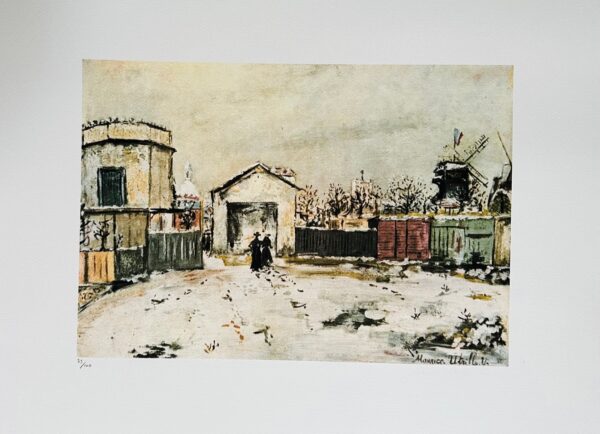 Le Tour du Philosophe - Maurice Utrillo
