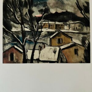 Paysage D'hiver - Maurice De Vlaminck