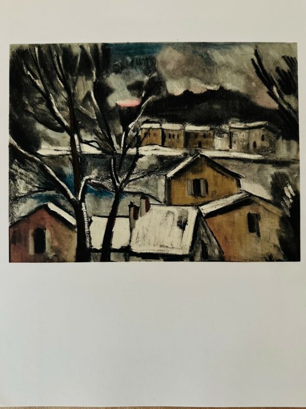 Paysage D'hiver - Maurice De Vlaminck