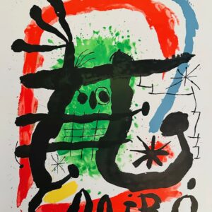 Personnage Surréaliste Vert - Miró Joan