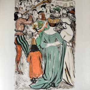 La Fete - Yves Brayer