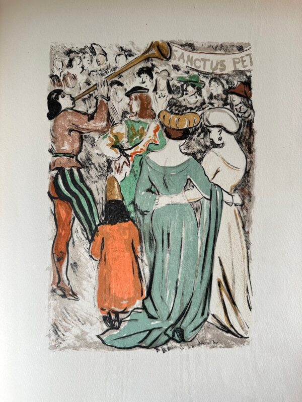 La Fete - Yves Brayer