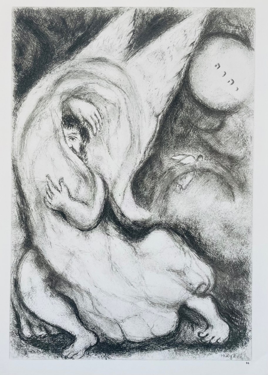 Le Pardon de Dieu Est Annonce A  Jerusalem - Marc Chagall – Image 1