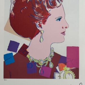 La Reine Margrethe - Andy Warhol