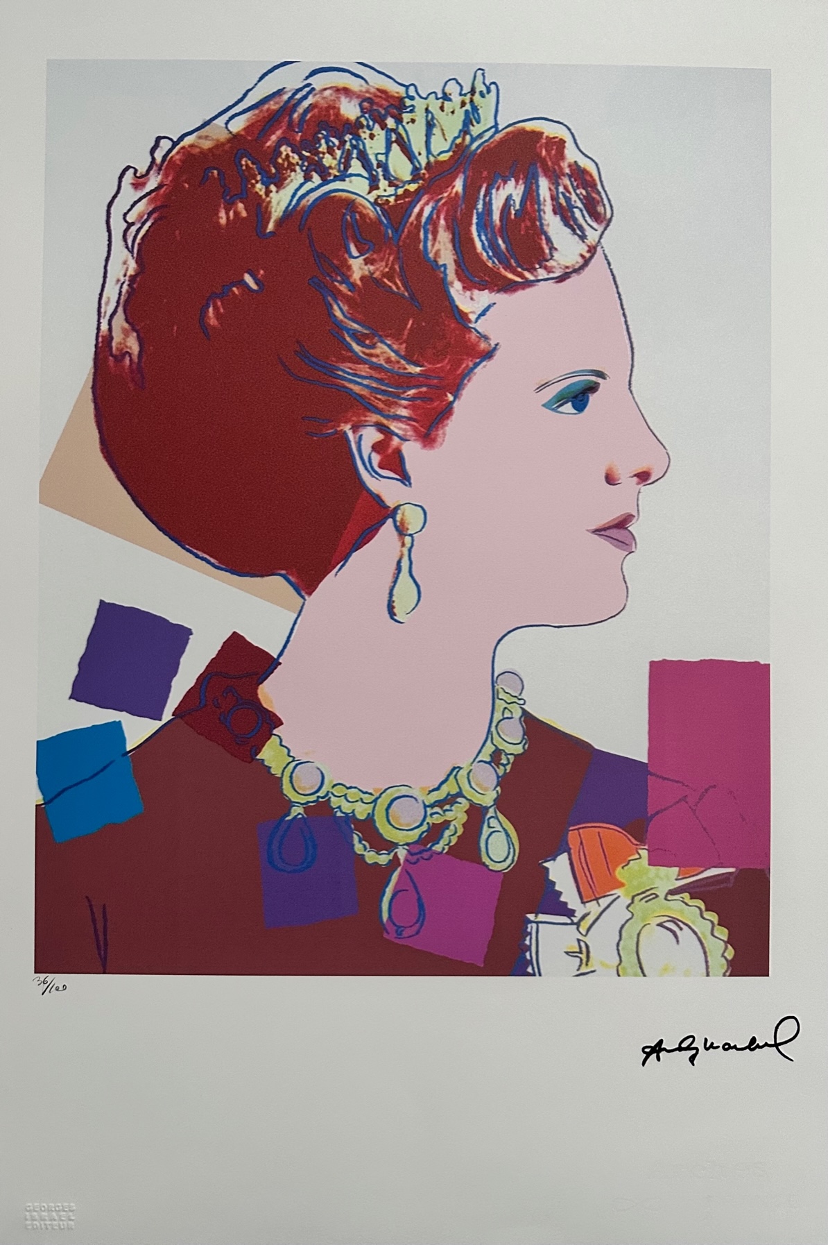 La Reine Margrethe - Andy Warhol – Image 1