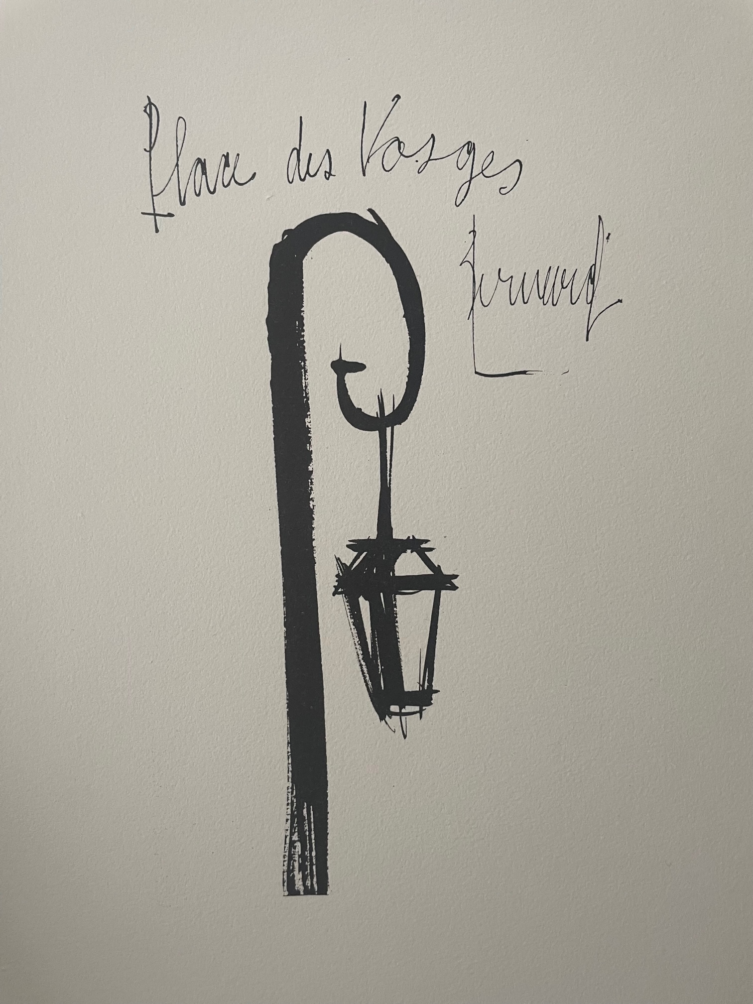 Place des Vosges, 1961 - Bernard Buffet – Image 1