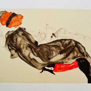 La Fille aux Cheveux Rouges 1912 - Egon Schiele