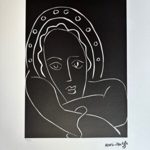 Le Regard Fixe, les Joues en Feu 1944 - Matisse Henri