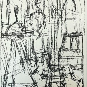Buste dans L'atelier - Alberto Giacometti